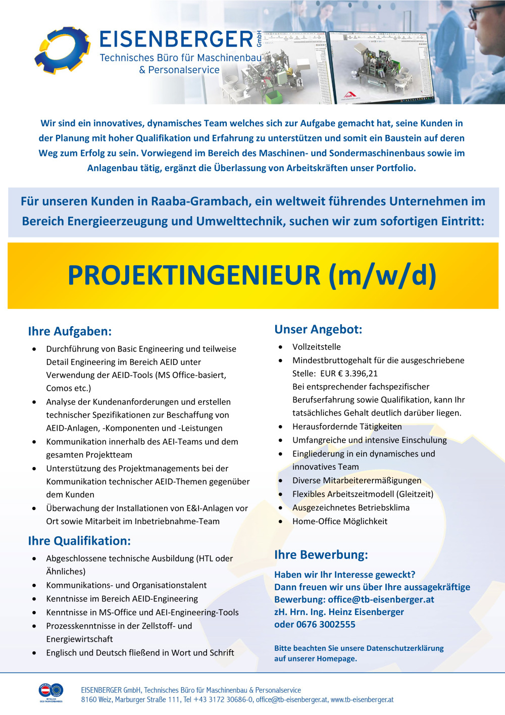HR Assistenz Recruiting (m/w/d)