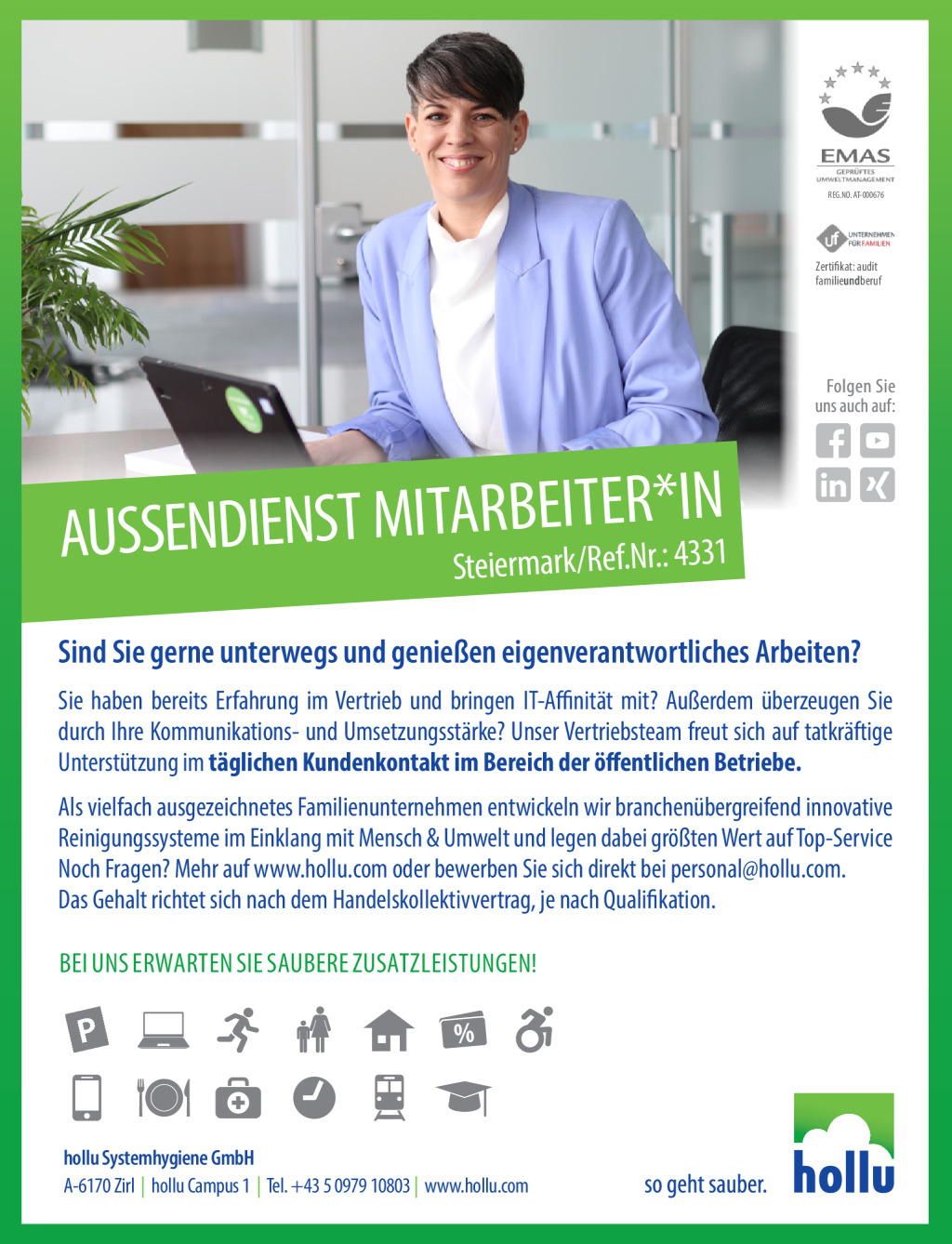 Außendienst Mitarbeiter*in