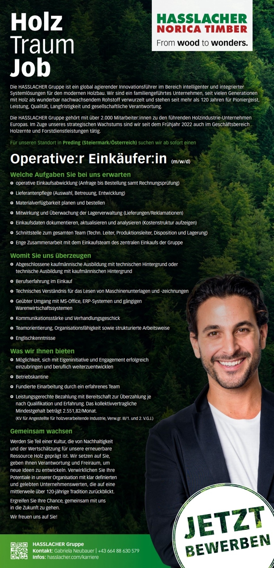 Operative:r Einkäufer:in (m/w/d)