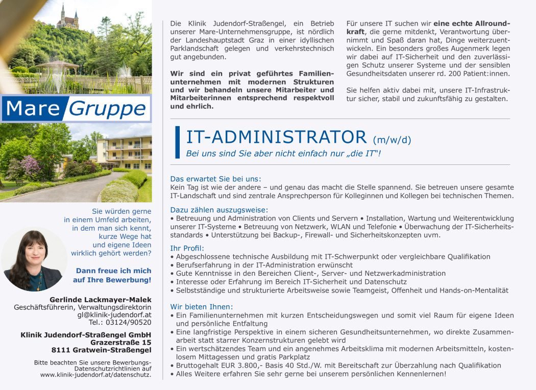 IT-Administrator (m/w/d)
