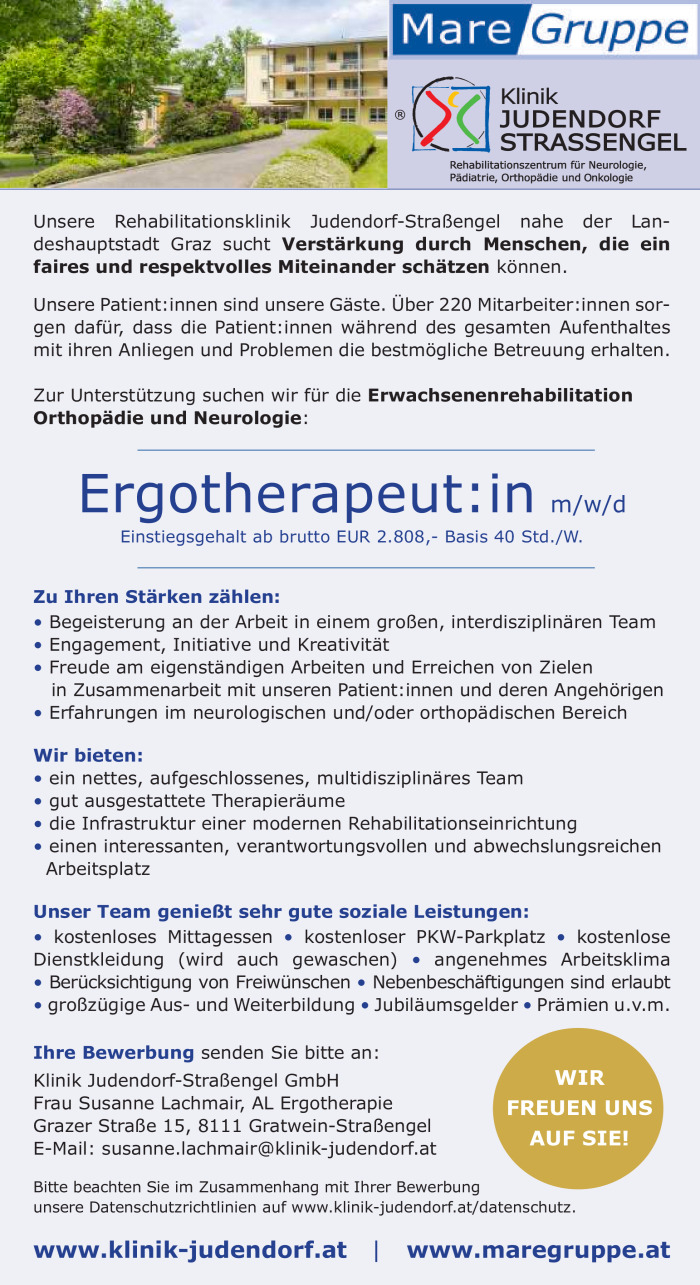 Ergotherapeut:in (m/w/d)