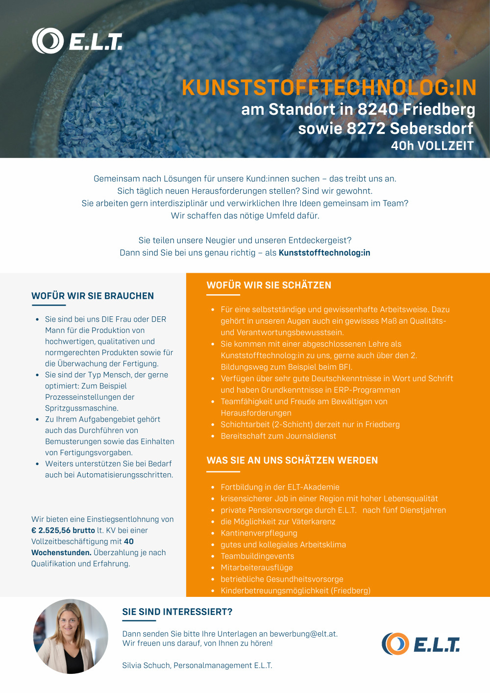 steirerjobs.at - E.L.T. Kunststofftechnik & Werkzeugbau GmbH & Co KG
