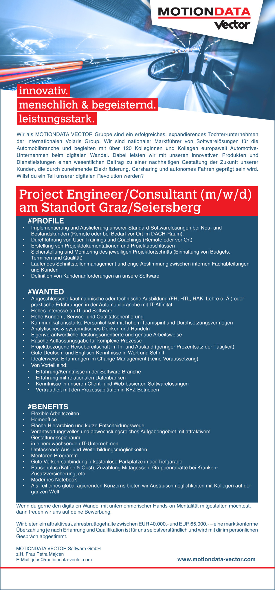 Project Engineer/ Consultant (m/w/d)