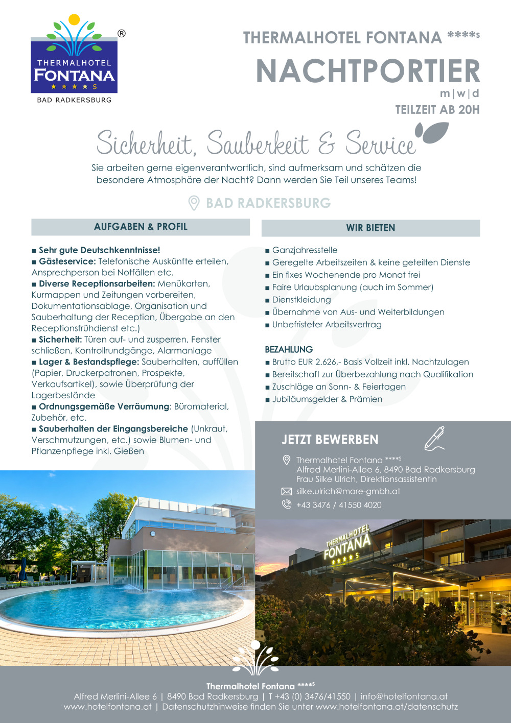 Nachtportier (m/w/d)