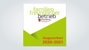 Auszeichnung familienfreundlicher Betrieb für die Hypo Vorarlberg Auszeichnung familienfreundlicher Betrieb - Hypo