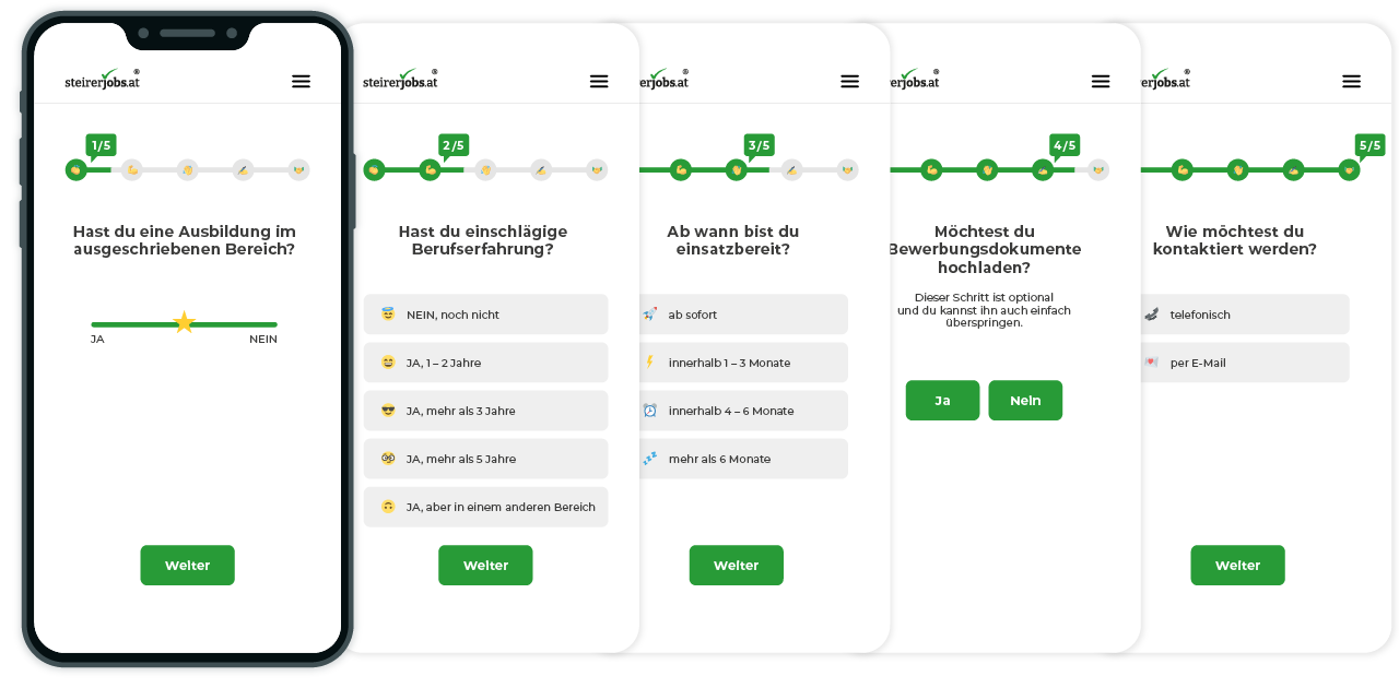 Die erste Jobbörse mit integriertem Bewerbungsfunnel